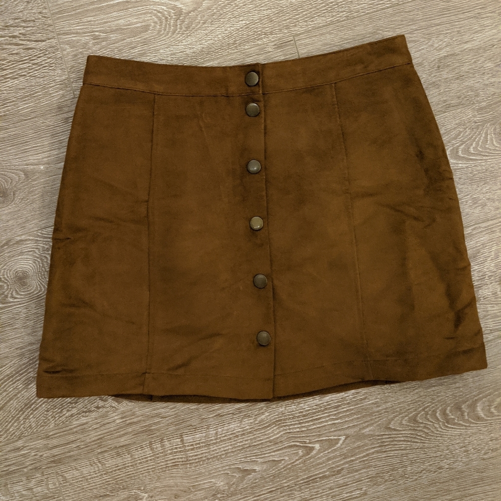 Old navy suede skirt